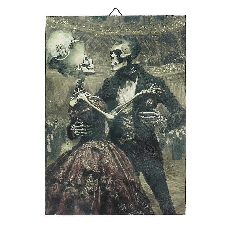 14" Dancing Skeleton Couple Wall Art by Ashland®