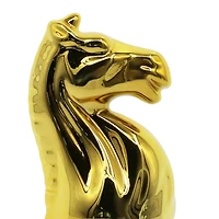 5.5" Gold Knight Ceramic Tabletop Chess Piece by Ashland®