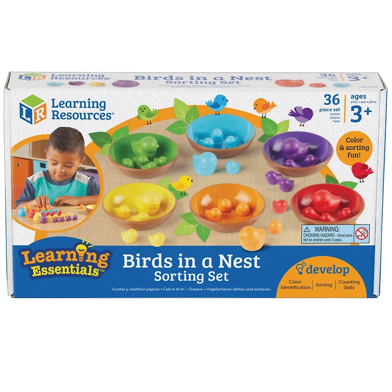 Learning Resources® Birds in a Nest Sorting Set