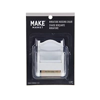 Miniature White Rocking Chair by Make Market®