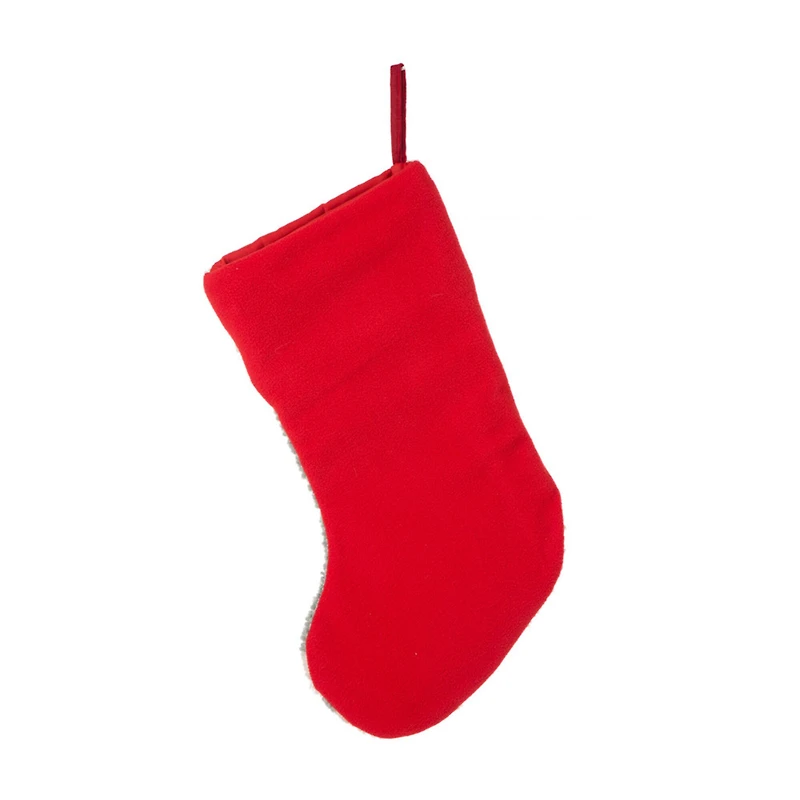 Glitzhome® 20" Hooked Cat Stocking