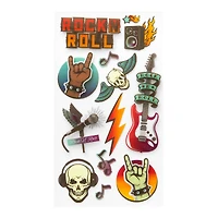 Rock and Roll Dimensional Stickers by Recollections™