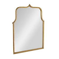 Hello Honey® Antique Goldleaf Arched Floor Length Metal Framed Wall Mirror