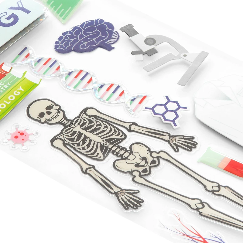Biology Dimensional Stickers by Recollections™