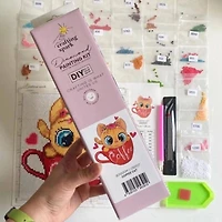 Crafting Spark Kitten Diamond Painting Kit