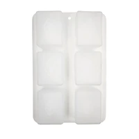 Leaf Pattern Silicone Square Soap Mold by Make Market®