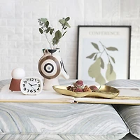 Hello Honey® 27.5" Pear Design Framed Textured Paper Wall Decoration