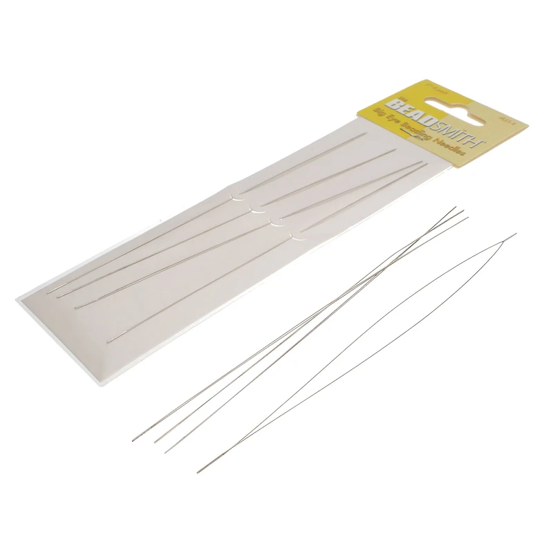 The Beadsmith® Large Eye 5" Beading Needles