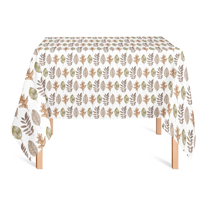 58" Fall Leaf Pattern Tablecloth