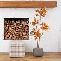 5ft. Autumn Minimalist Sumac Artificial Fall Tree 