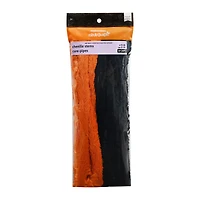 Jumbo Orange & Black Chenille Stems, 24ct. by Creatology™