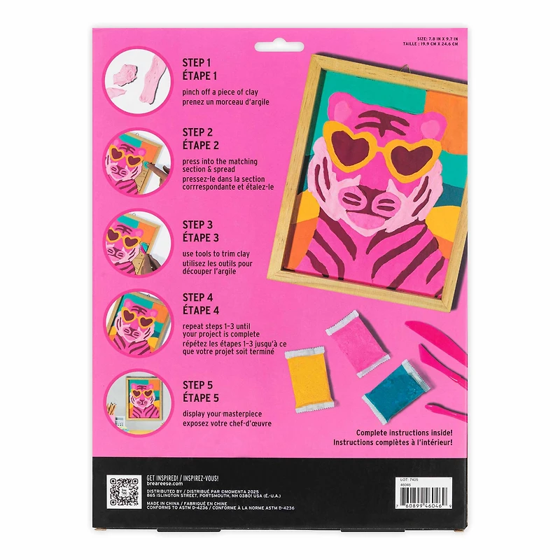 VIVID by Brea Reese® Tiger Clay Painting Kit