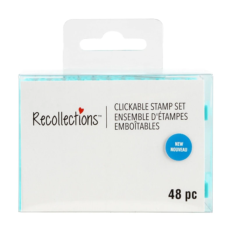 6 Pack: Lowercase Clickable Stamp Set by Recollections™