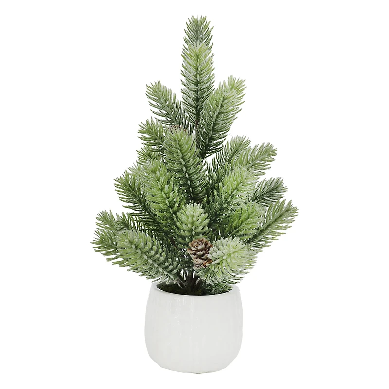 12" Potted Pine & Pinecone Accent Tree by Ashland®
