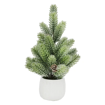 12" Potted Pine & Pinecone Accent Tree by Ashland®