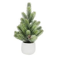 12" Potted Pine & Pinecone Accent Tree by Ashland®