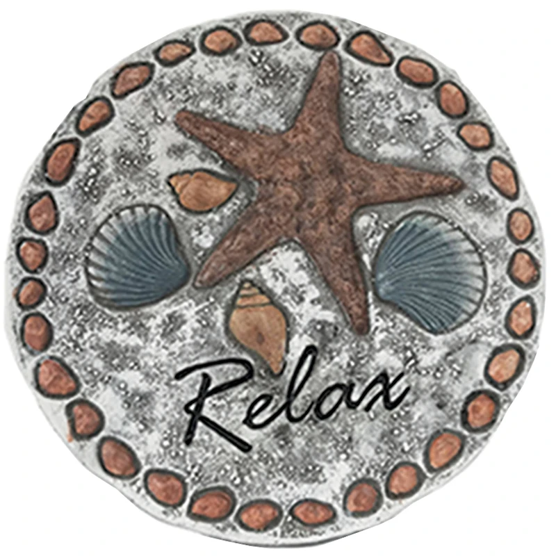 Santa's Workshop 10" Relax Stepping Stone