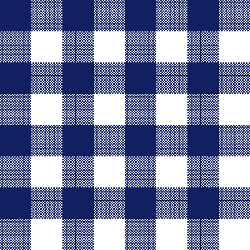 Blue Printed Fabric Strips by Loops & Threads®