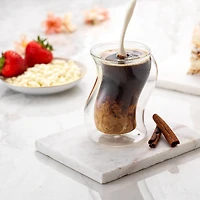 JoyJolt® 8oz. Pivot Double Wall Coffee Glasses, 4ct.