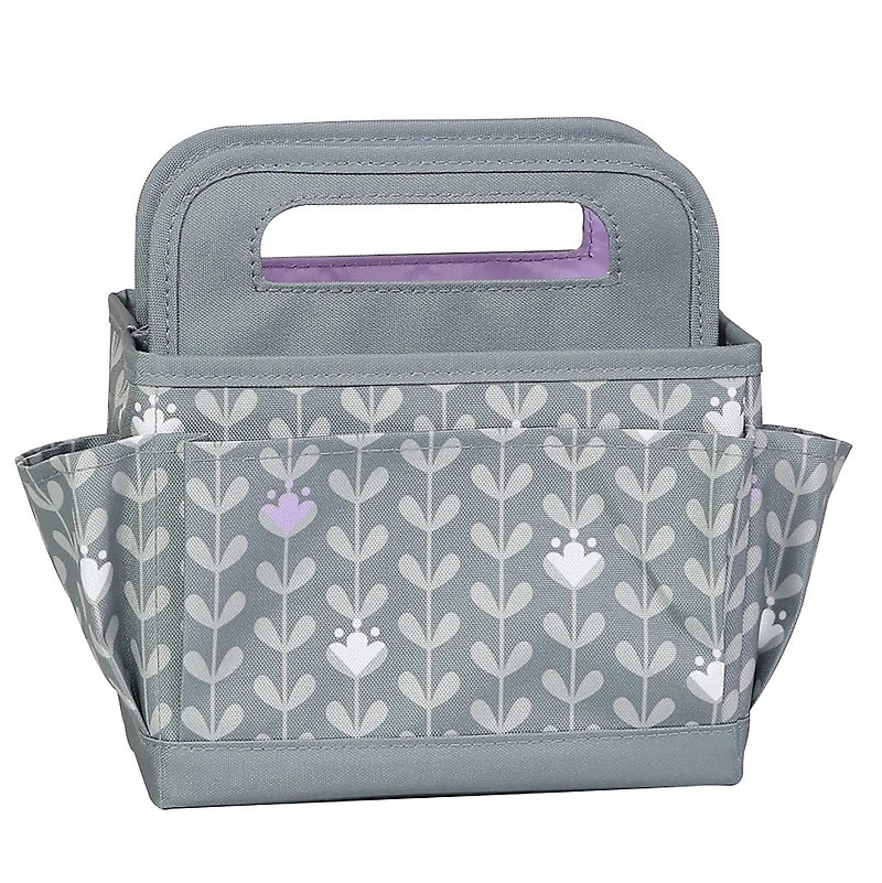 Everything Mary Purple & Gray Craft Caddy