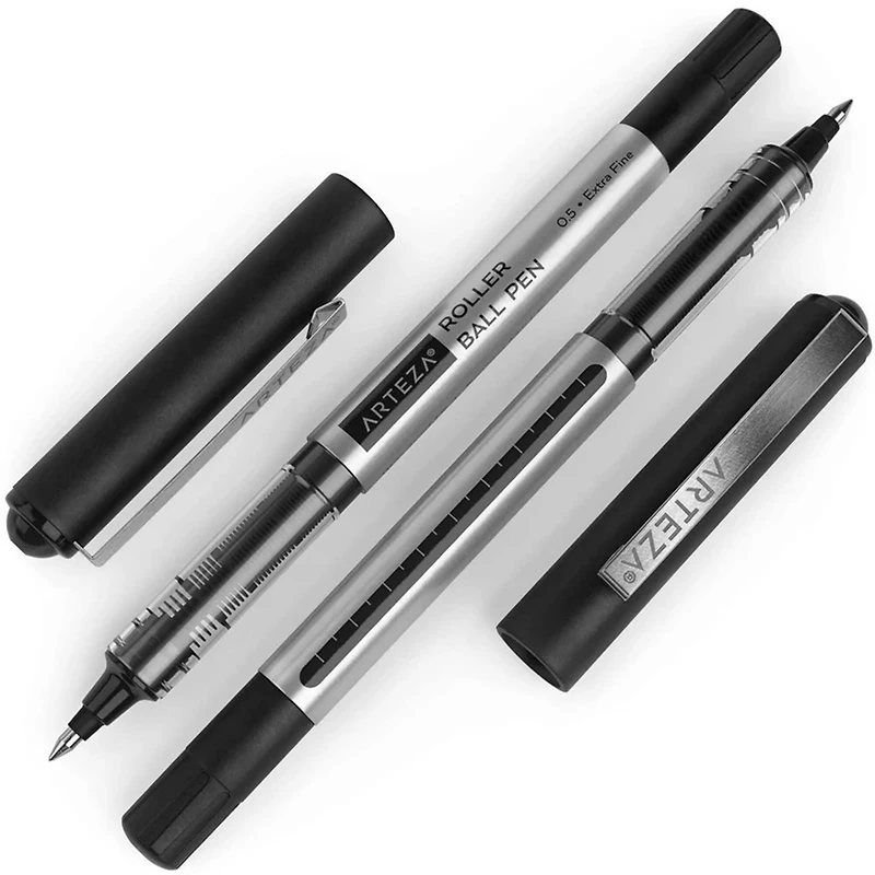 Arteza® 0.5mm Extra Fine Black Roller Ball Pens
