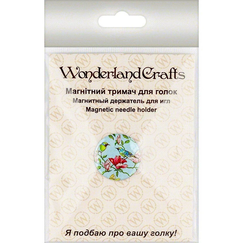Wonderland Crafts Birds & Flowers Magnetic Needle Holder