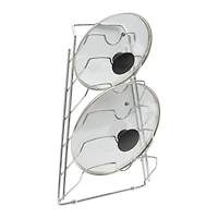 Organize It All Chrome Hanging Lid Organizer Rack