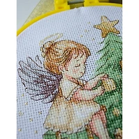 Abris Art Little Christmas Angel Cross Stitch Kit