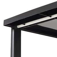 IRIS® 30.5" Black & Clear 4-Drawer Chest