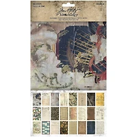 Idea-Ology Volume No.2 Backdrops 6" x 10" Double-Sided Cardstock, 24 Sheets