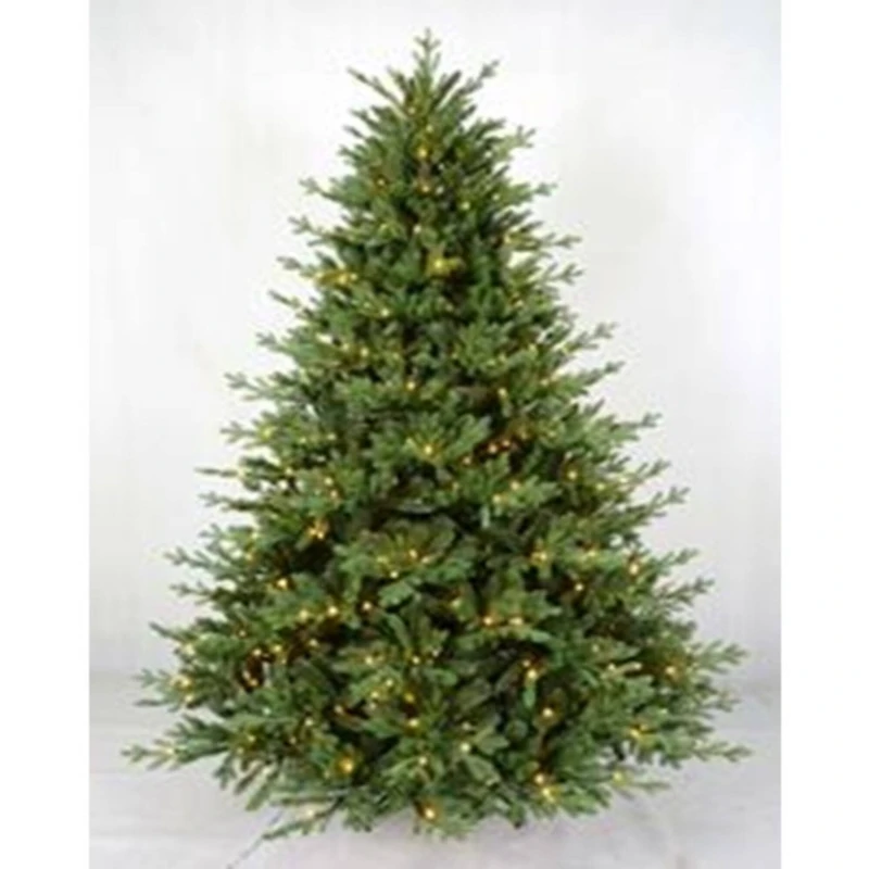 7.5ft. Pre-Lit Real Touch™ Cumberland Pine Artificial Christmas Tree, Warm White LED Lights