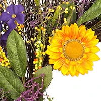 DII® 22" Sunflower Wreath