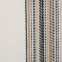 DII® 20" x 20" Fringed Striped Napkins