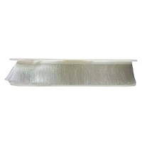 1.87" White Shimmery Fringe Trim by Celebrate It®