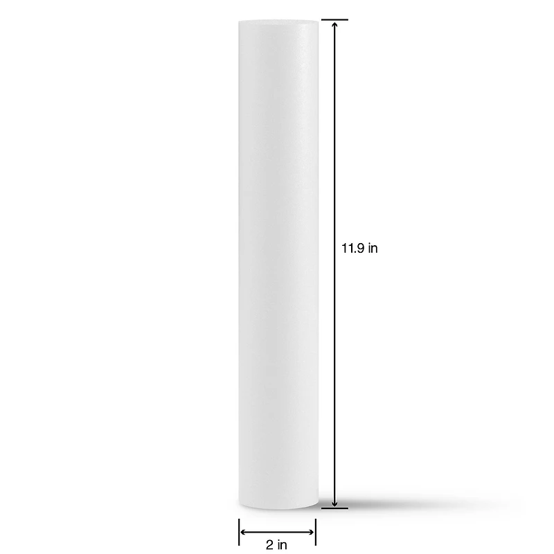 FloraCraft® CraftFōM® 2" x 12" White Foam Rods, 2ct.