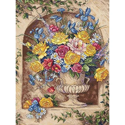 LetiStitch Neo Classic Alcove Counted Cross Stitch Kit
