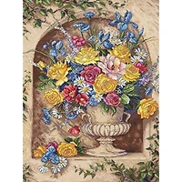 LetiStitch Neo Classic Alcove Counted Cross Stitch Kit