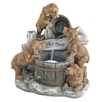 Design Toscano Puppy Pail Pour Garden Fountain
