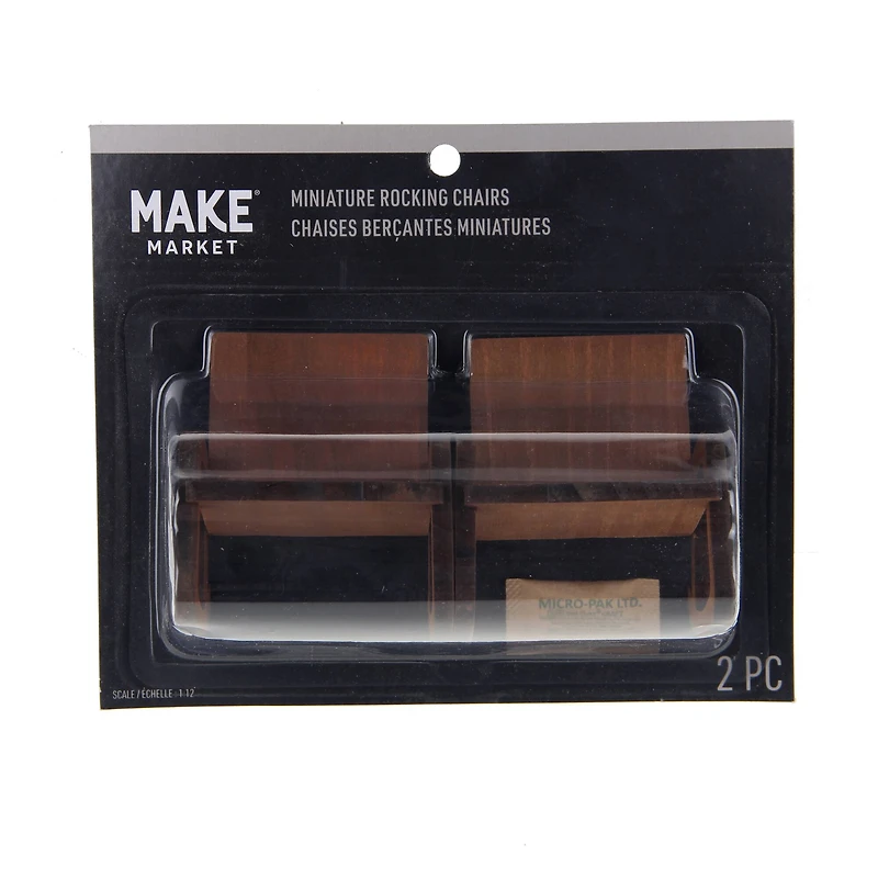 Miniature Rocking Chairs, 2ct. by Make Market®