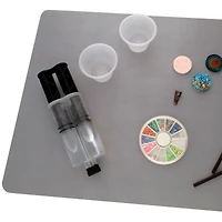 The Beadsmith® BASIC elements™ 11" x 14" Silicone & Fabric Craft Mat Set
