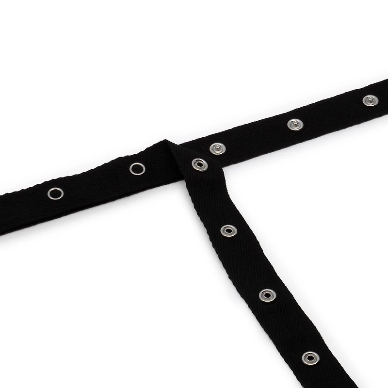 Dritz® Black Cotton 12 Snap Tape, 8yd.