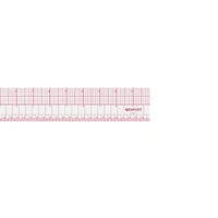 Westcott® 8ths Clear Beveled Ruler