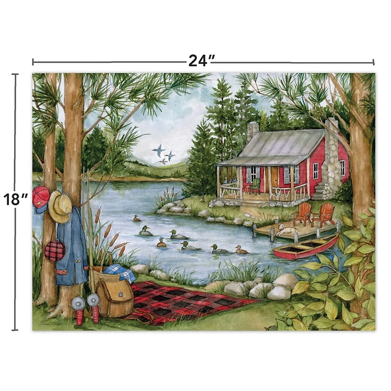 Lang Picnic by the Lake 500 Piece Jigsaw Puzzle