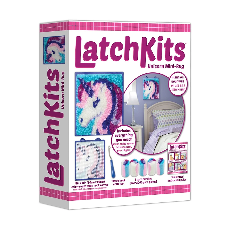 LatchKits Unicorn Mini-Rug