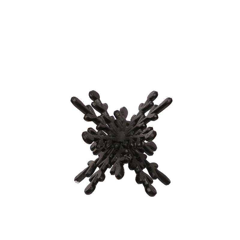 5.5" Black Snowflake Tabletop Décor by Ashland®