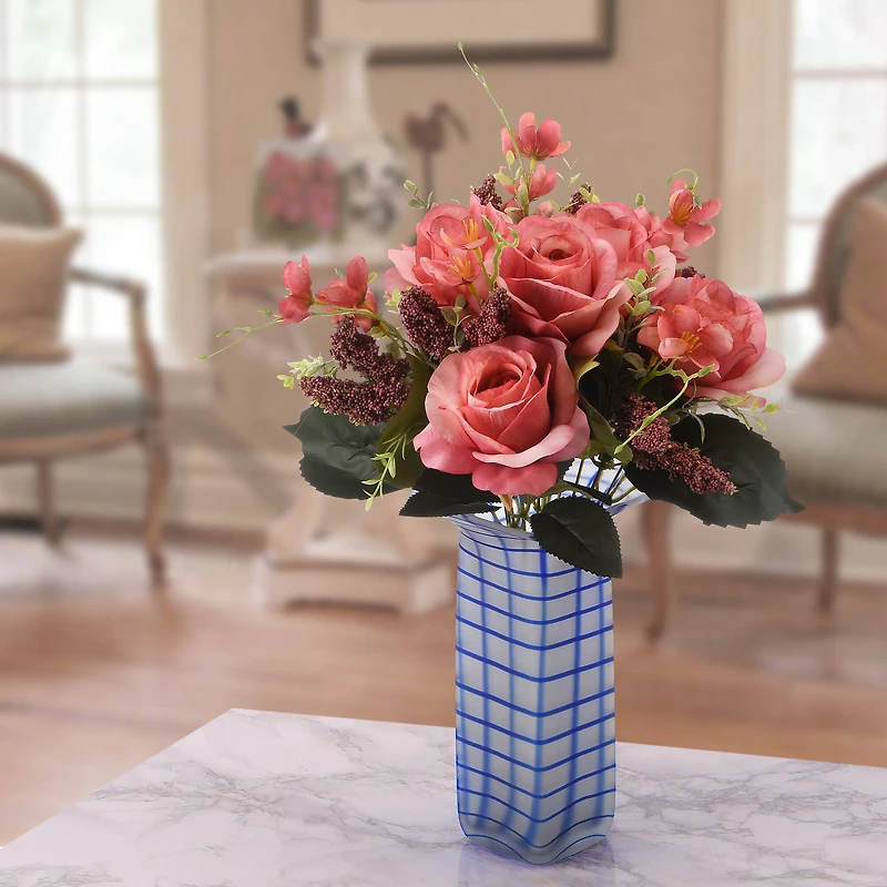 Pink Rose & Mini Flower Bundle