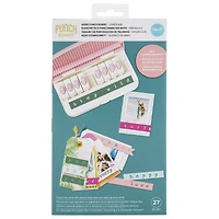 We R Memory Keepers Lowercase Word Punch Board