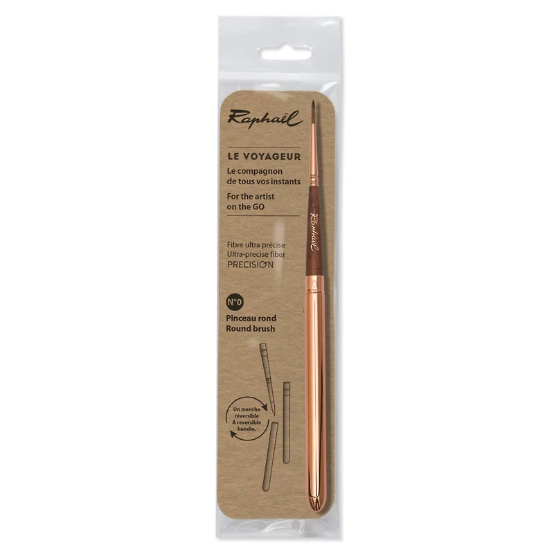 Raphaël Le Voyageur Precision Round Travel Brush