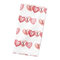 XOXO Hearts Beverage Napkin
