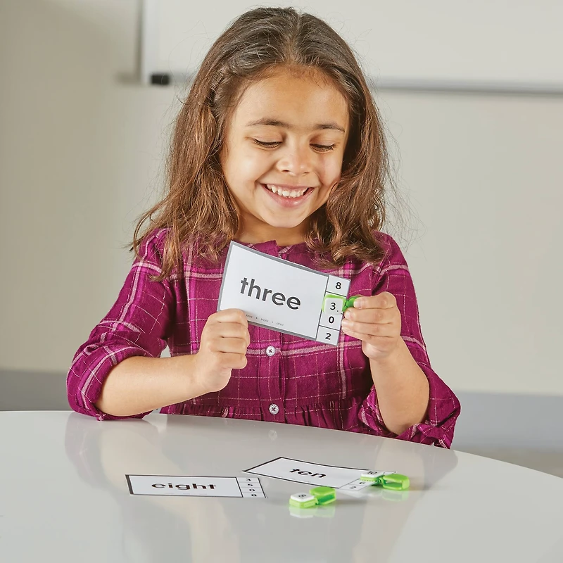 hand2mind® Learn My Numbers Fine Motor Clips